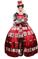 woman playing cards bp - kostenlos png