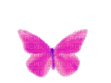 animated purple butterfly - Бесплатный анимированный гифка