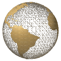golden globe - Darmowy animowany GIF