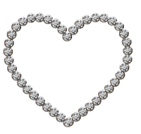 frame-hjärta-diamant - δωρεάν png