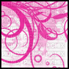Pink vines sticker - PNG gratuit
