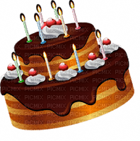 B-DAY CAKE - png gratis