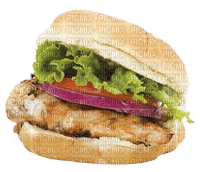Sandwich au poulet - ingyenes png