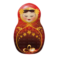 MMarcia boneca russa Matrioshka - png ฟรี