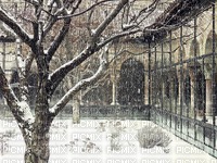 Klostergarten im Winter - фрее пнг