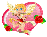Kaz_Creations Valentine Deco Love Cute Cupid - zdarma png