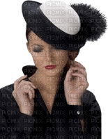 Kaz_Creations Woman-Femme-With-Hat - Free PNG