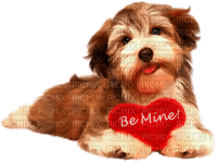 valentine dog by nataliplus - png gratuito