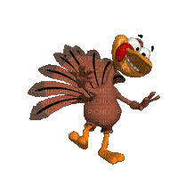 dancing turkey animated gif