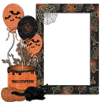 halloween frame - bezmaksas png