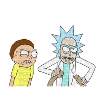 rick and morty - png ฟรี