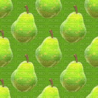 Green Pears Background - GIF animate gratis