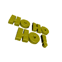 hohoho  text animated red green - Bezmaksas animēts GIF