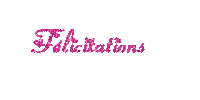 Felicitation - Zdarma animovaný GIF