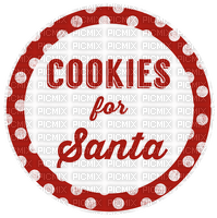 Christmas Text  Cookies Santa Claus - Bogusia - png grátis