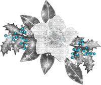 soave deco branch flowers branch holly white - kostenlos png