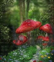 fantasy mushroom bp - 無料png