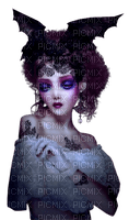 woman goth - Free PNG