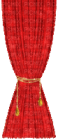 red drapery - Darmowy animowany GIF