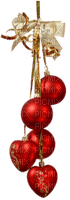 gala Christmas balls - zdarma png
