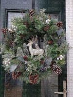 door wreath - ücretsiz png