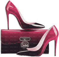 soave deco fashion bag shoe pink - PNG gratuit