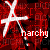 anarchy black and red - Gratis animerad GIF