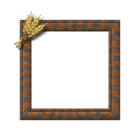 Small Brown Frame - nemokama png