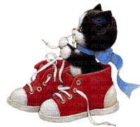 Chaton chaussures - ingyenes png