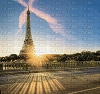 Rena Hintergrund Paris Eiffelturm Glitter Abend - GIF animado grátis