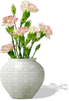 Pot Blanc Fleur Rose:) - 免费PNG