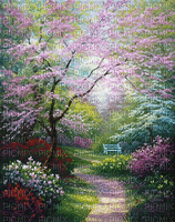 spring nature glitter background - Δωρεάν κινούμενο GIF