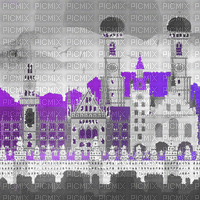 soave background animated vintage city art deco - Ilmainen animoitu GIF