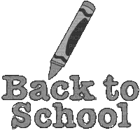 Back To School Text Gif  - Bogusia - GIF animado grátis