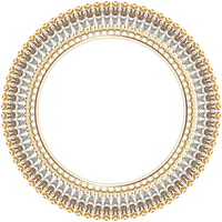Kaz_Creations Deco Border Round Circle Frames Frame - 免费PNG