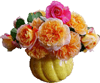 Bloemen en planten - GIF animé gratuit