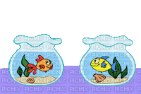 fish fisch poisson fun kiss room love glass cartoon tube  anime animated animation gif - GIF animé gratuit