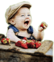 Rena Boy Junge Erdbeeren - Free PNG