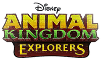 Kaz_Creations Logo Text Animal Kingdom Explores - bezmaksas png