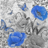 soave background animated flowers vintage postcard - 免费动画 GIF