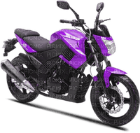 Motorrad lila - png gratis