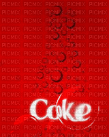 Coca cola. - Animovaný GIF zadarmo