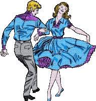 Paar, Tanzen - GIF animate gratis