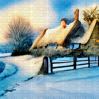 Winter Cottage - Free PNG