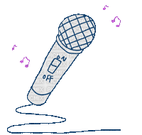 Karaoke Sing - Безплатен анимиран GIF