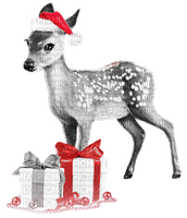 soave deco animals christmas winter deer gift box - PNG gratuit