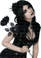 gothic woman - zdarma png