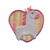 patch picture unicorn - png gratis