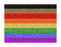 gay flag glitter - Bezmaksas animēts GIF