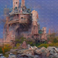 Disney Castle Ruins - Free PNG